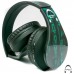 Green Matrix Over-Ear Bluetooth Wireless Headphones